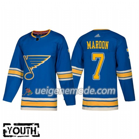 Kinder Eishockey St. Louis Blues Trikot Patrick Maroon 7 Adidas Alternate 2018-19 Authentic